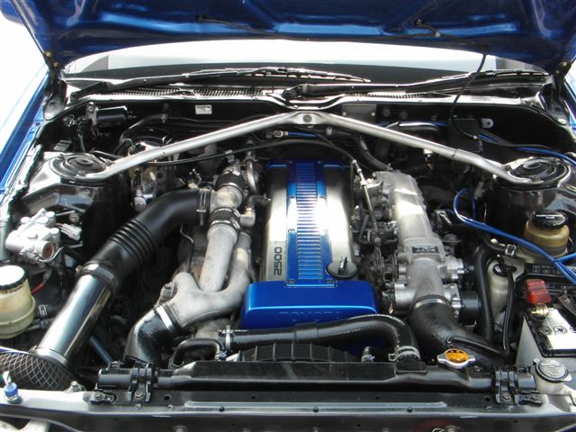Toyota 2JZ engine in Mark 2 JZX81