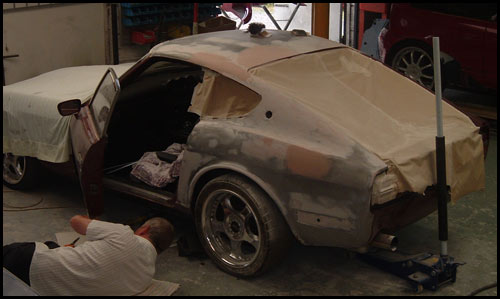 undergoing restoration