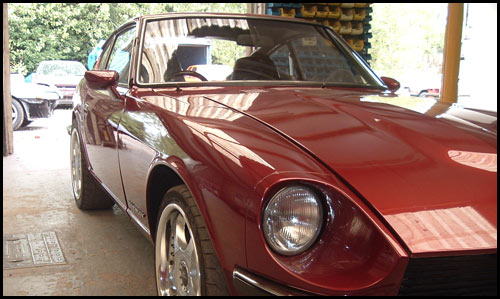 datsun 240z respray