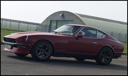 240z on track at colern
