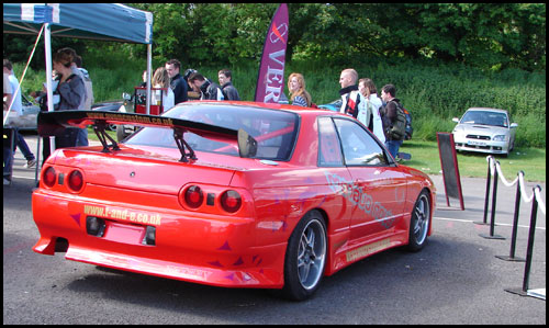 Freshly painted R32 Demo car