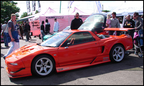 Supercharged Honda NSX