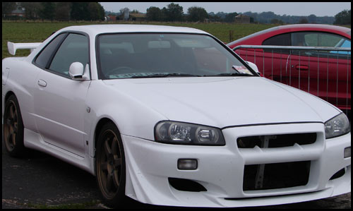 Anton's R34 GTT after repairs by Avon Custom