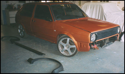 Golf refit after paint