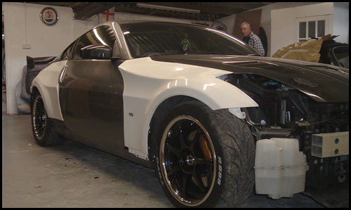 Nissan 35z Wide arch kit