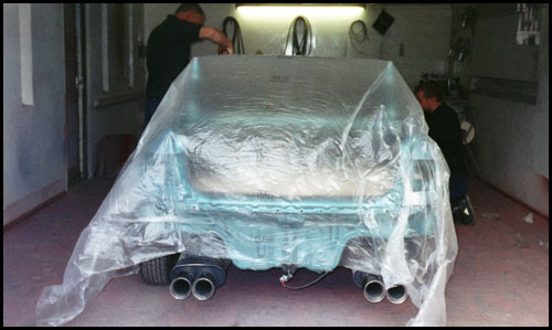 Haynes Civic being carefully worked on