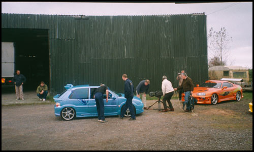 Saxo filmed for Pulling Power on ITV