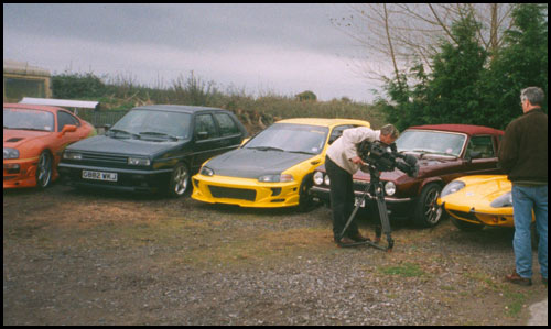 Filming the Marcos for ITV