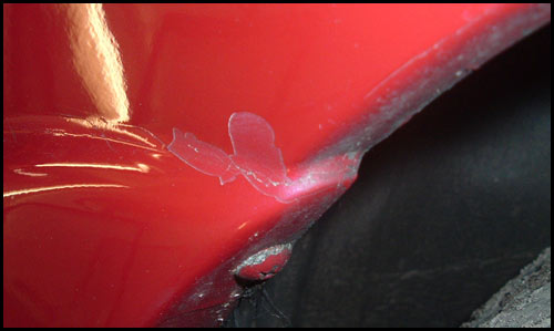 the results of poor bodywork