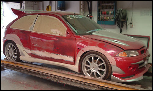 Fabricating wide arches