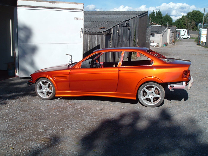BMW 3Series fresh out of the Paintshop