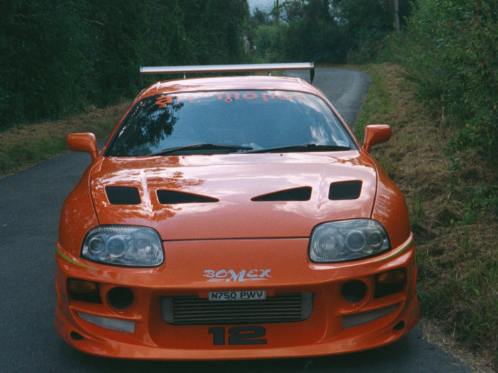 Toyota Supra Repainted