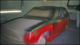 Haynes Max Power Modified Nova with Custom Paint Job