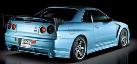 Nissan Skyline R34 GTR Bodykit